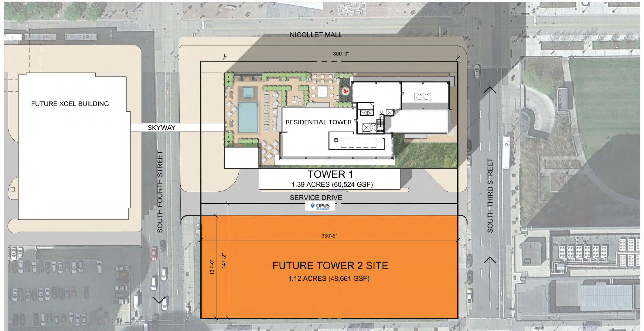 Site Plan for the proposed development occurring on the Ritz Block | City of Minneapolis