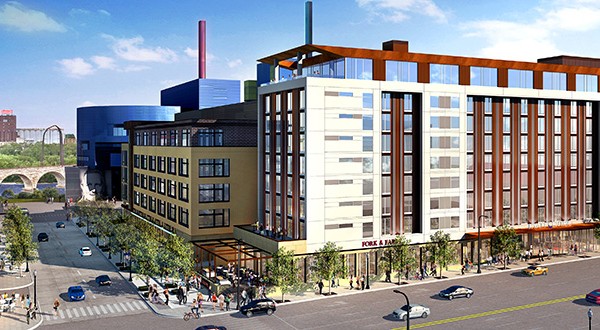Above: Rendering of the proposed project (ESG Architects)