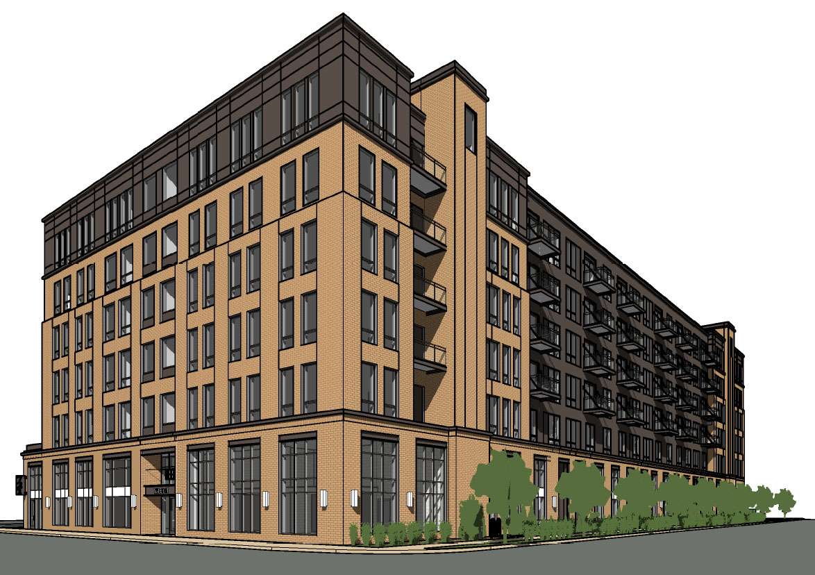 Rendering of the planned project | Solhem