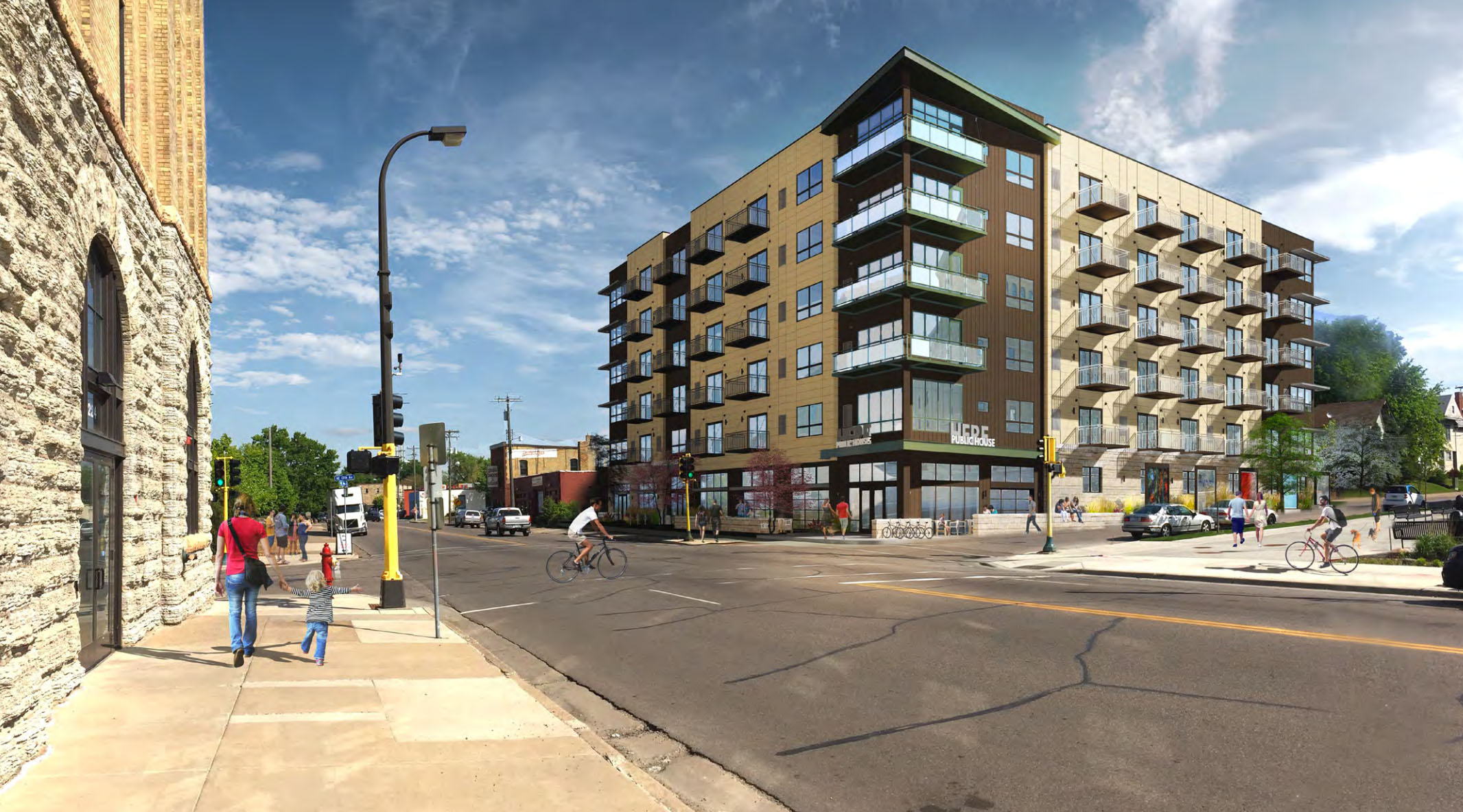MARSHALL FLATS MIXED-USE (COMMERCIAL/RESIDENTIAL) 1317 MARSHALL STREET NE 
