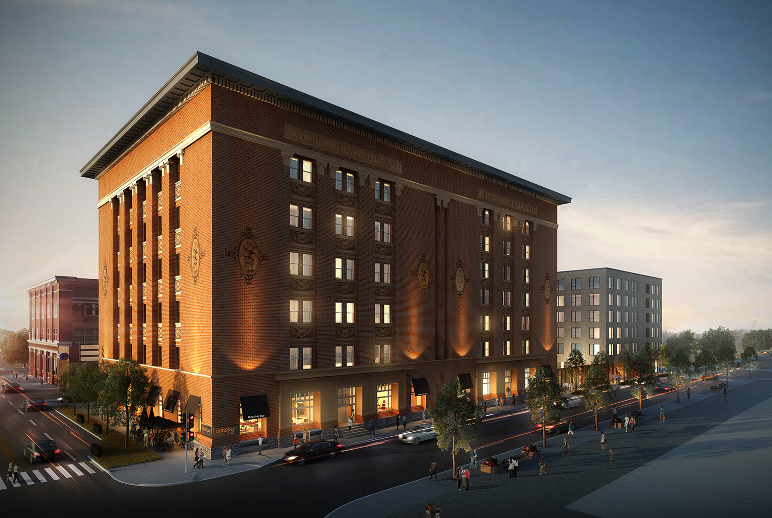 A rendering of the Canopy by Hilton planned for Downtown Minneapolis | Canopy by Hilton