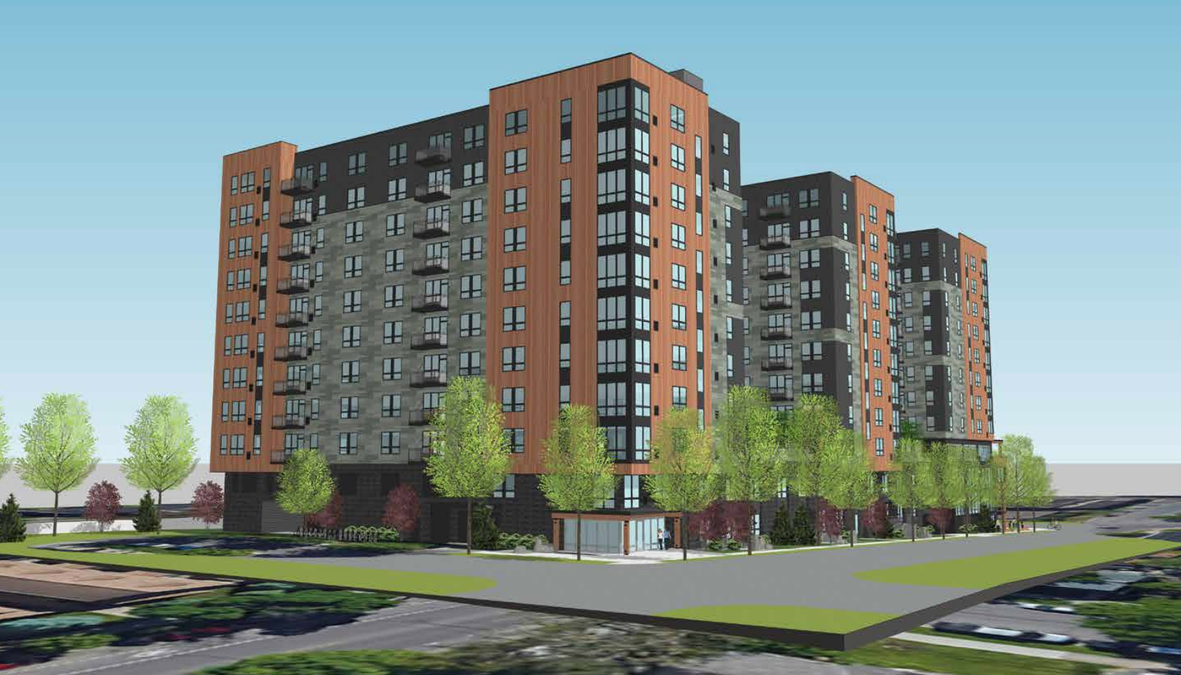 12STORY BUILDING PROPOSED FOR MARCYHOLMES NEIGHBORHOOD — The