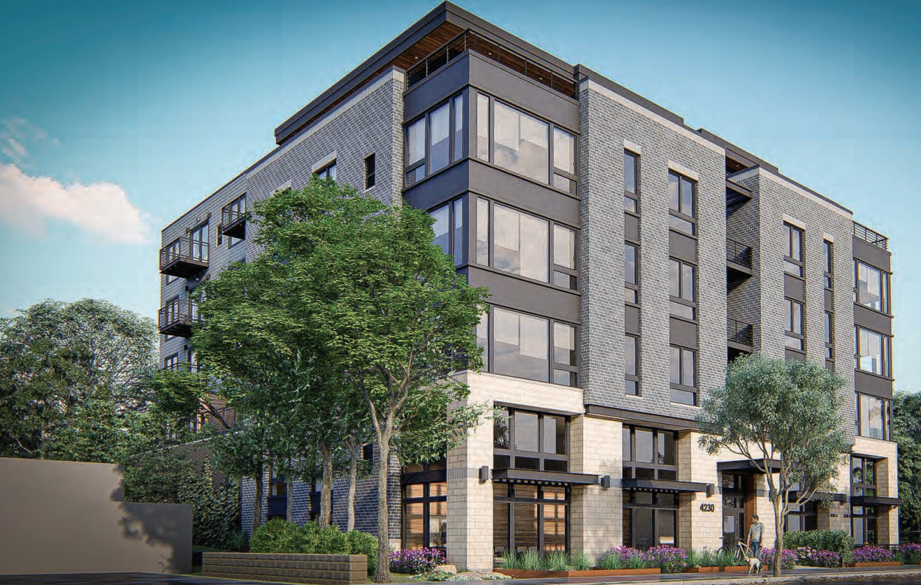 KINGFIELD NEIGHBORHOOD'S FIRST FIVESTORY BUILDING APPROVED — The