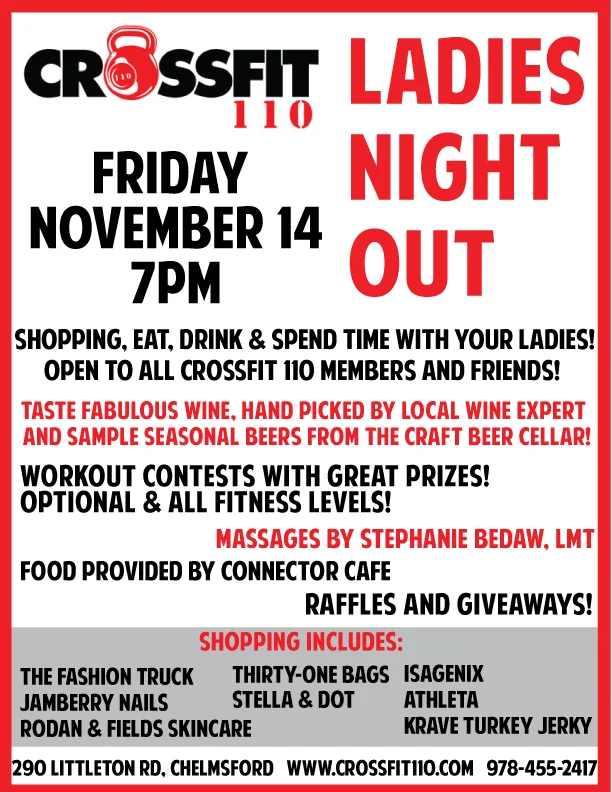 Crossfit 110 Ladies Night Out