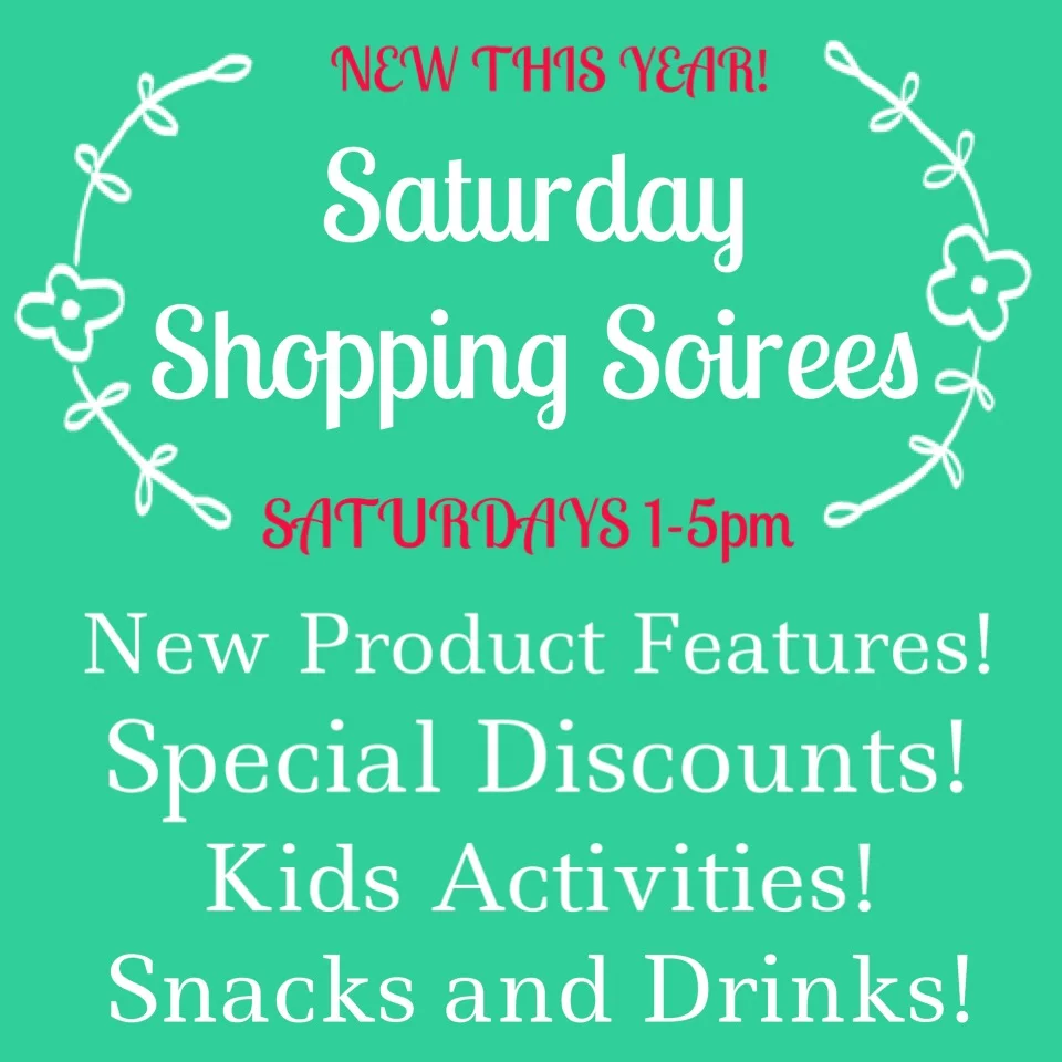 Saturday Shopping Soirée