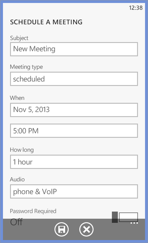 Schedule Meetings