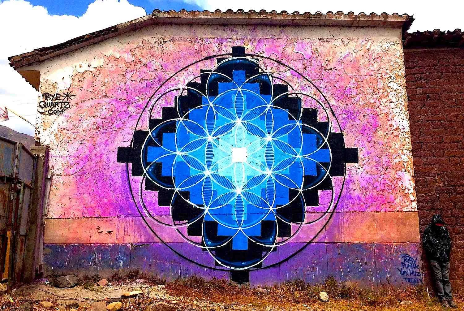 Rye Quartz | 'Quartz Chakana' Commission, Pisac The Sacred Valley Peru, 2014