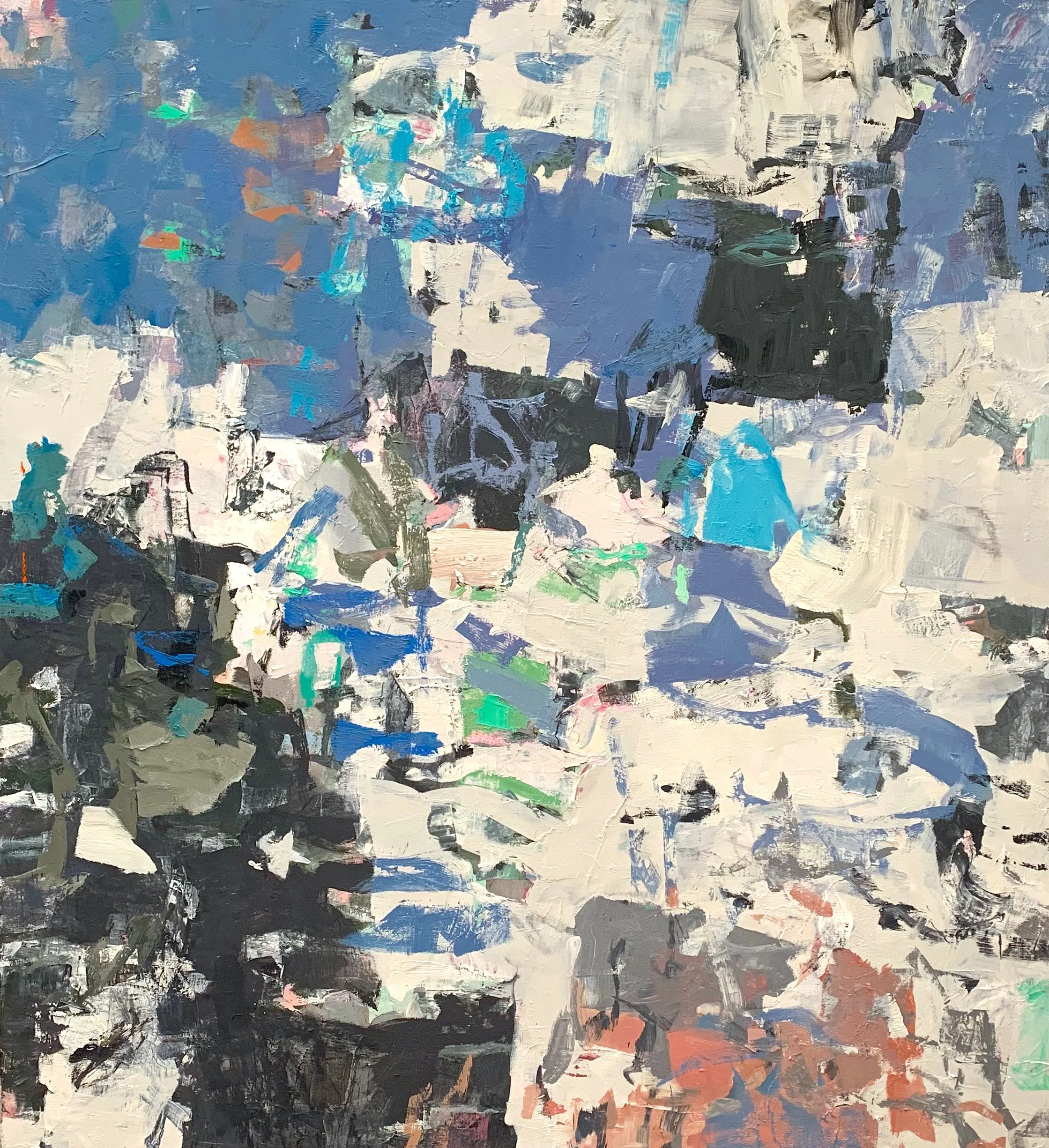 Winter Mountain 2019 42 x 38 inches Oil on Canvas