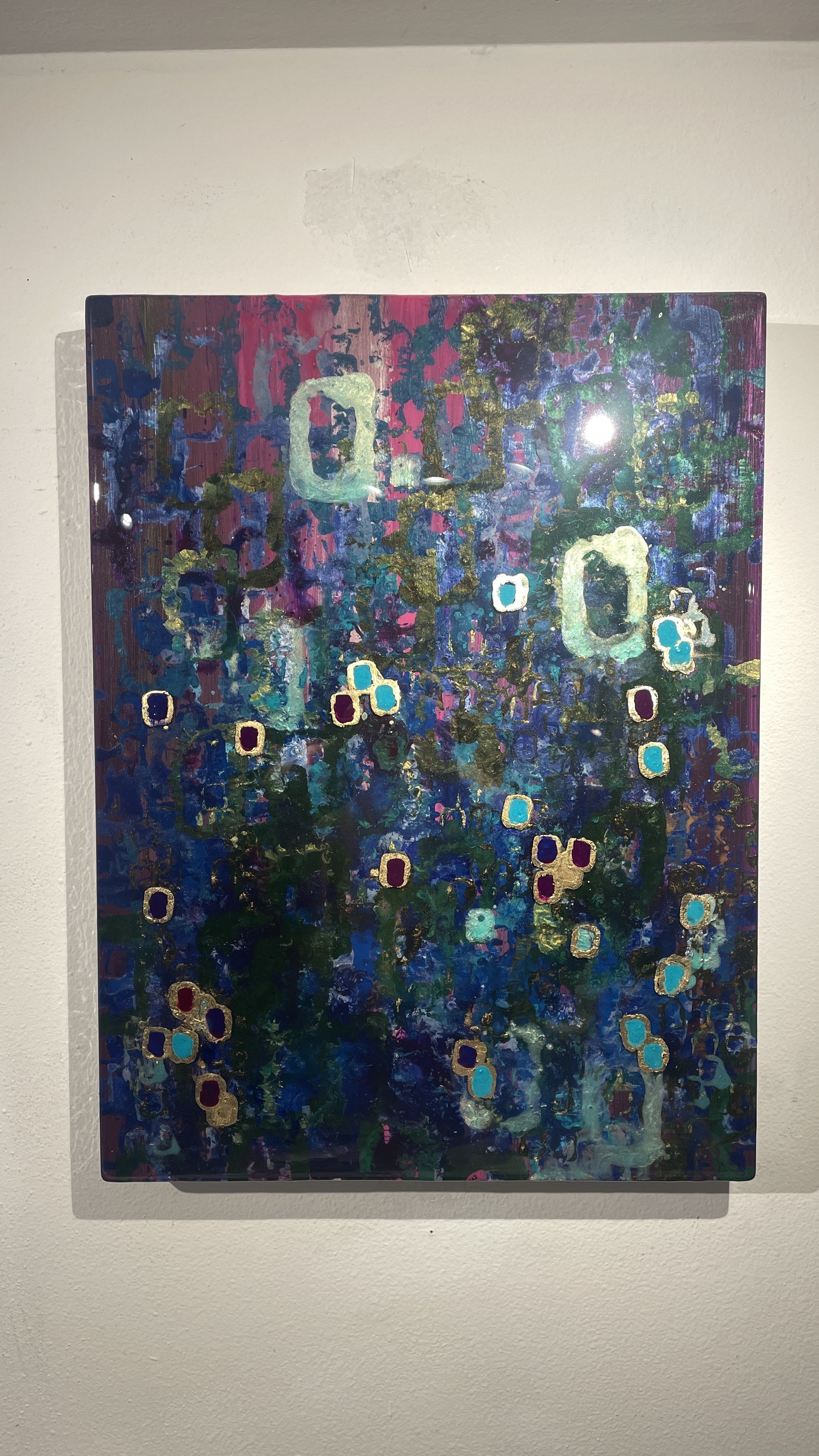 Untitled in Manganese Violet  24x18 $2000