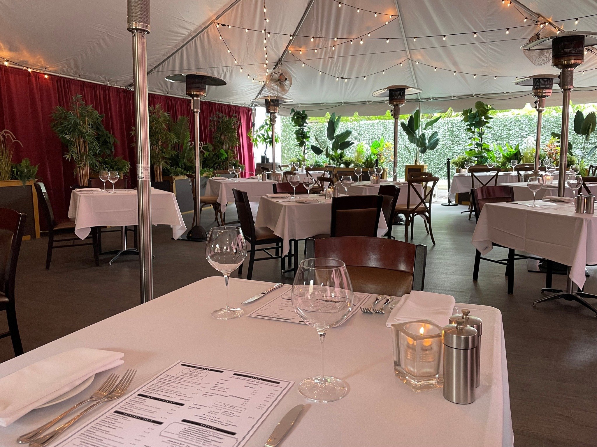 Just in time for warmer weather and sunny skies, outdoor dining returns to the RingSide!  We are once again accepting reservations in our main dining room, lounge and patio.  Visit our website today, we've even got a couple of outdoor reservations av