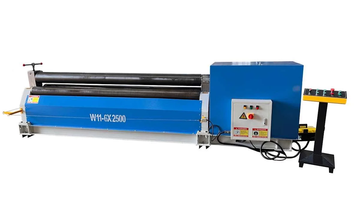 W11-6x2500 Motorised Plate Roll