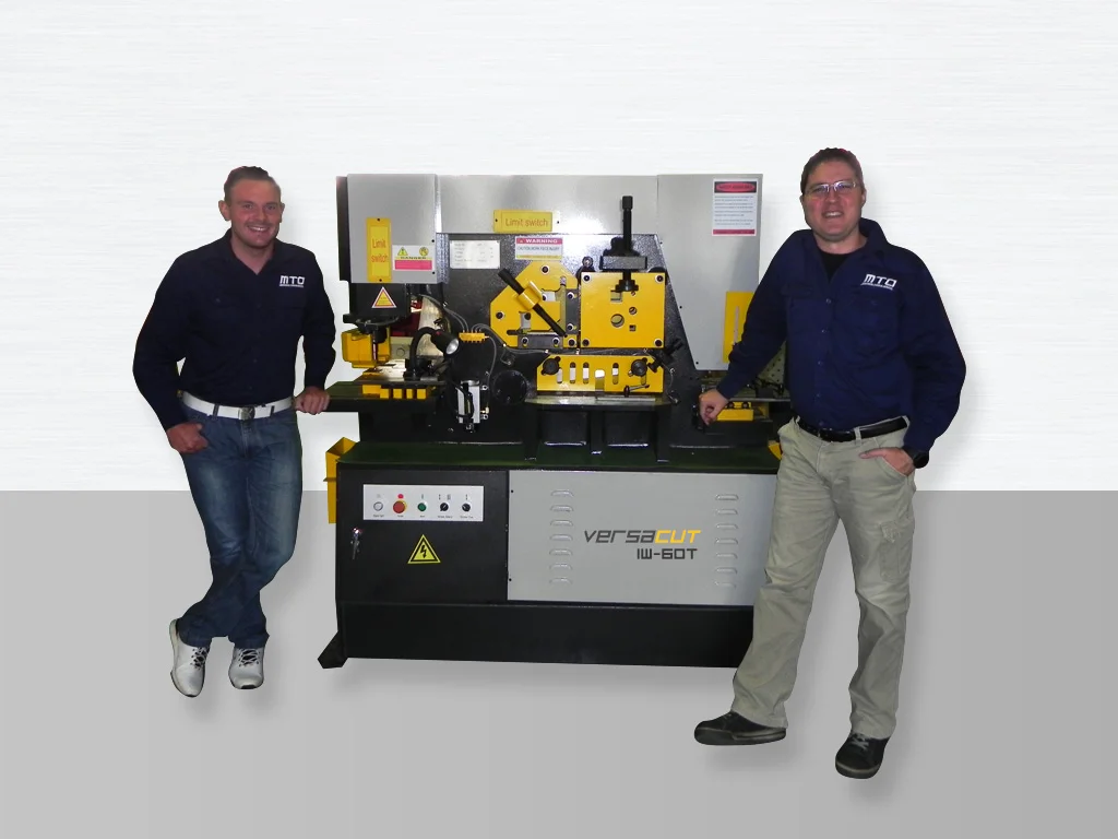The new VersaCut Ironworkers range from 45 ton to 110 ton.