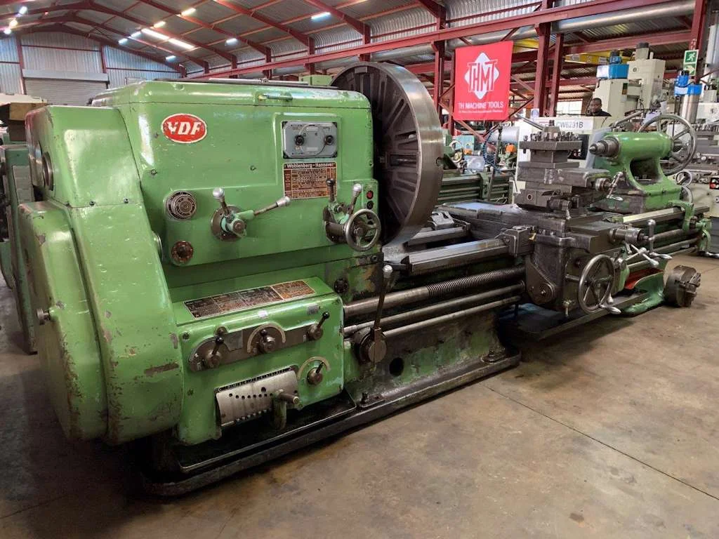 Used VDF Wohlenberg 2200/1000 Centre Lathe 2200mm x 1000mm