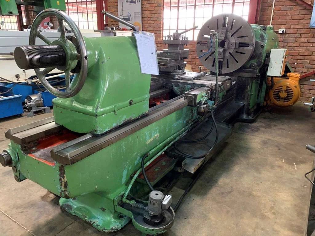 Used VDF Wohlenberg 2200/1000 Centre Lathe 2200mm x 1000mm