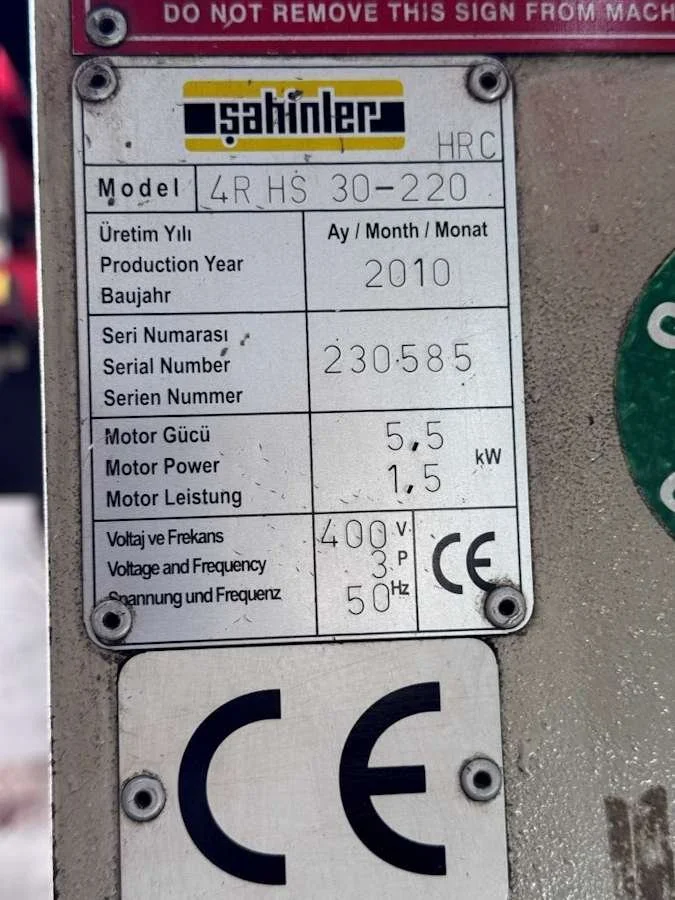 Used Sahinler 4R HS 30-220 Hydraulic Plate Roll specs.jpg