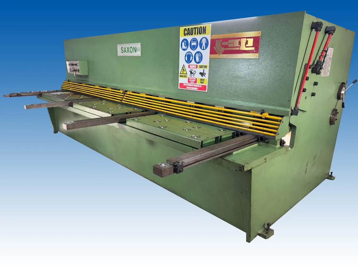 Used Saxon QC12Y 6 x 4000 Hydraulic Guillotine