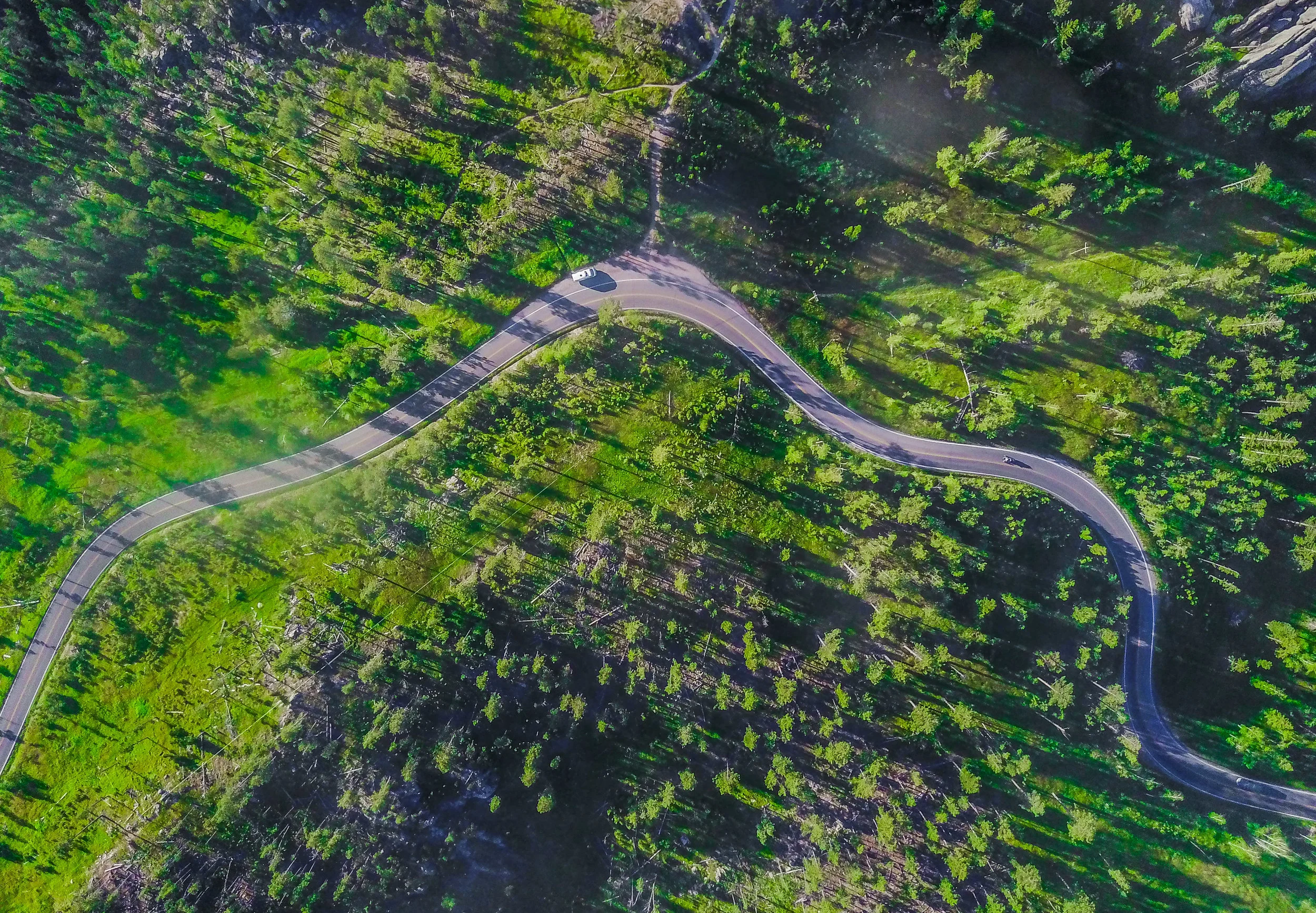 Black Hills, SD - Drone Elevation 1,000 meters 