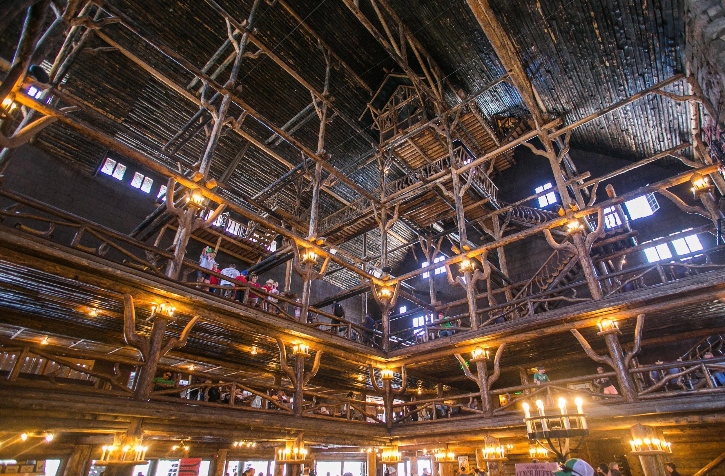 Old Faithful Lodge - Yellowstone National Park, WY 