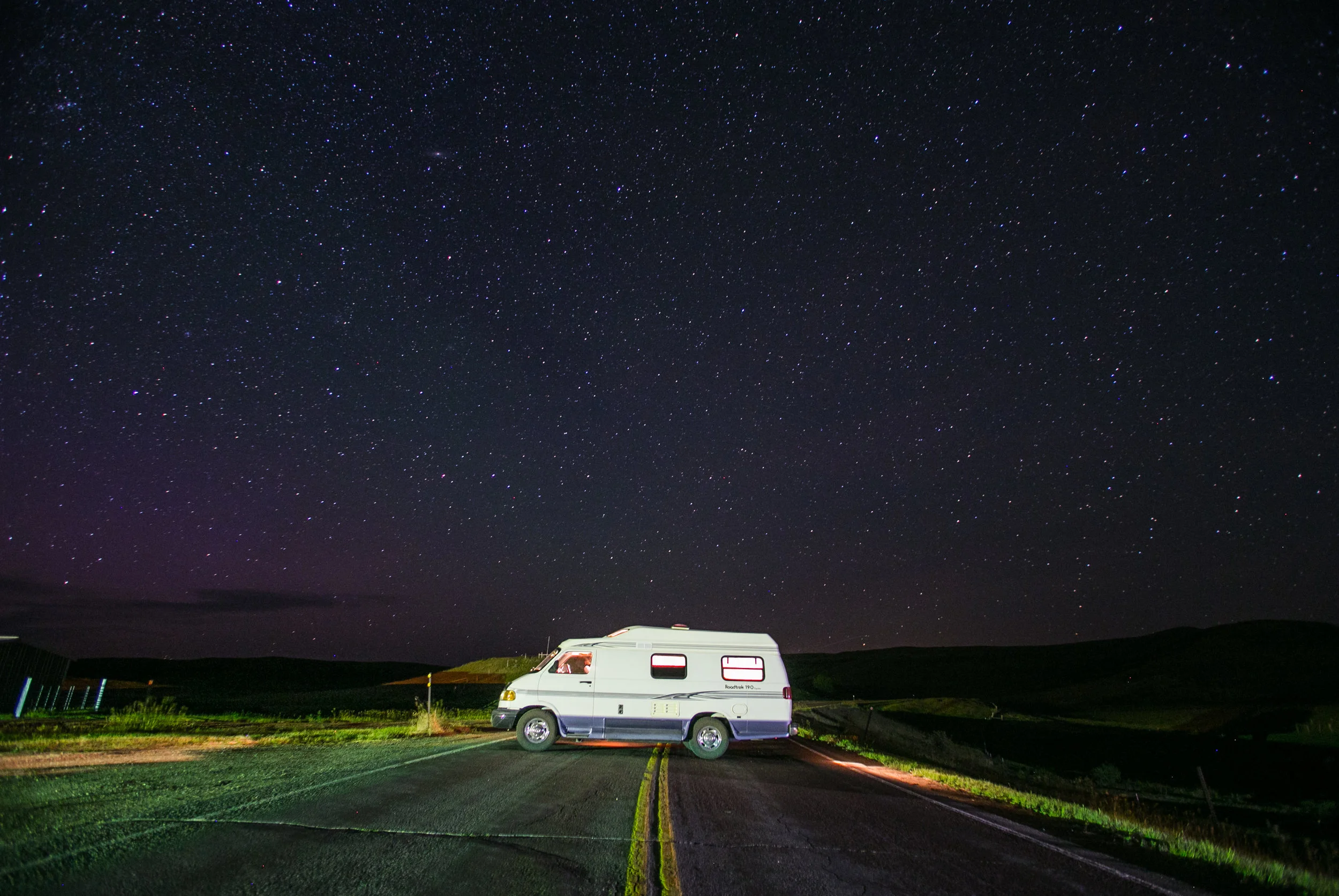Somewhere in the middle of Wyoming