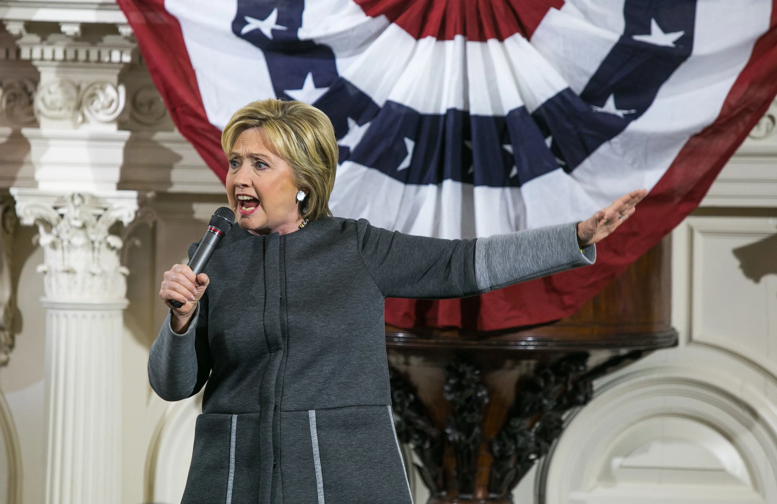 02/29/16 - Super Tuesday Clinton Rally - Old South Meeting House - Boston, MA