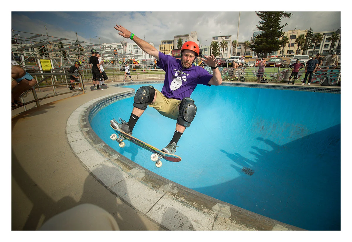 Skateboarder, Bondi.