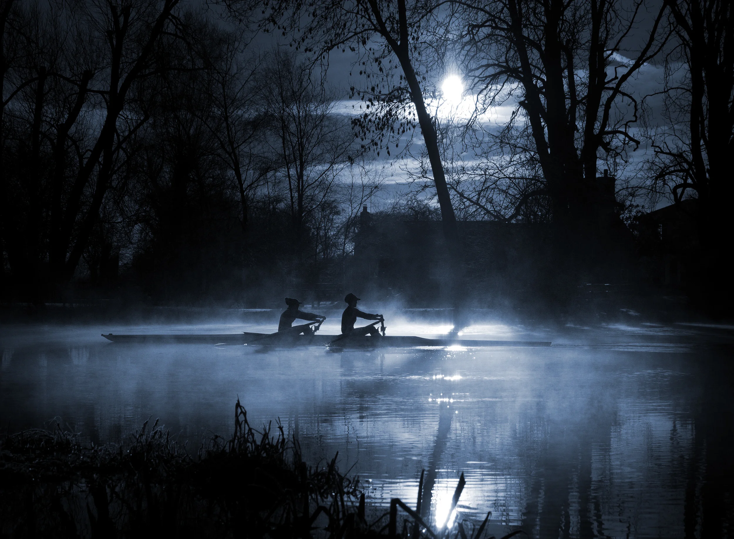 Early morning rowers