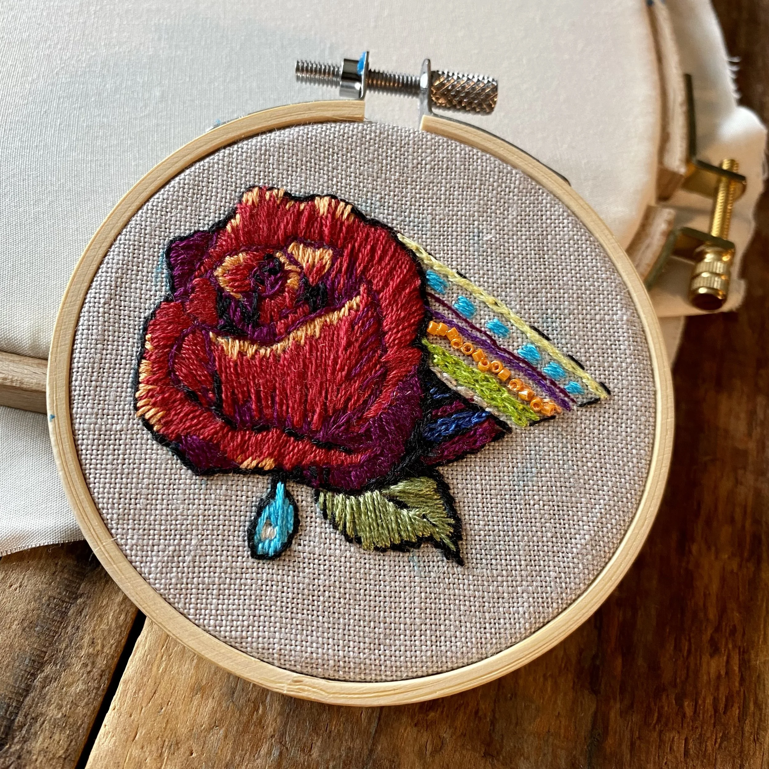 Freestyle Embroidery Basics Workshop (In Person) 