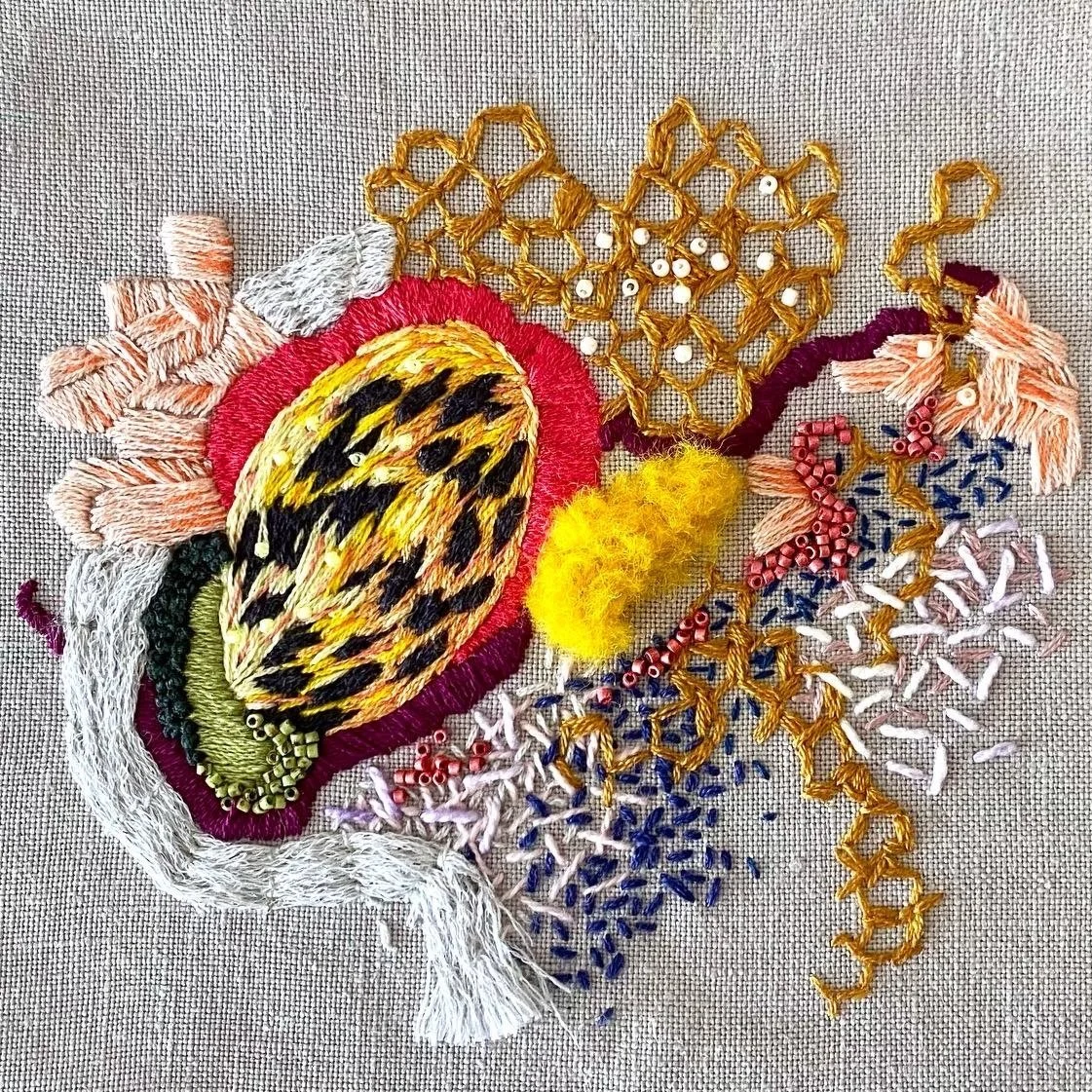 Abstract Embroidery (Virtual)