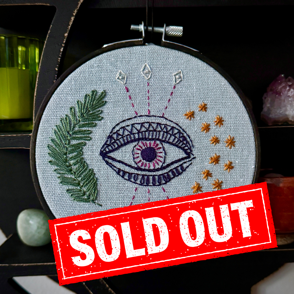 Embroidery 101 Workshop -- IN PERSON