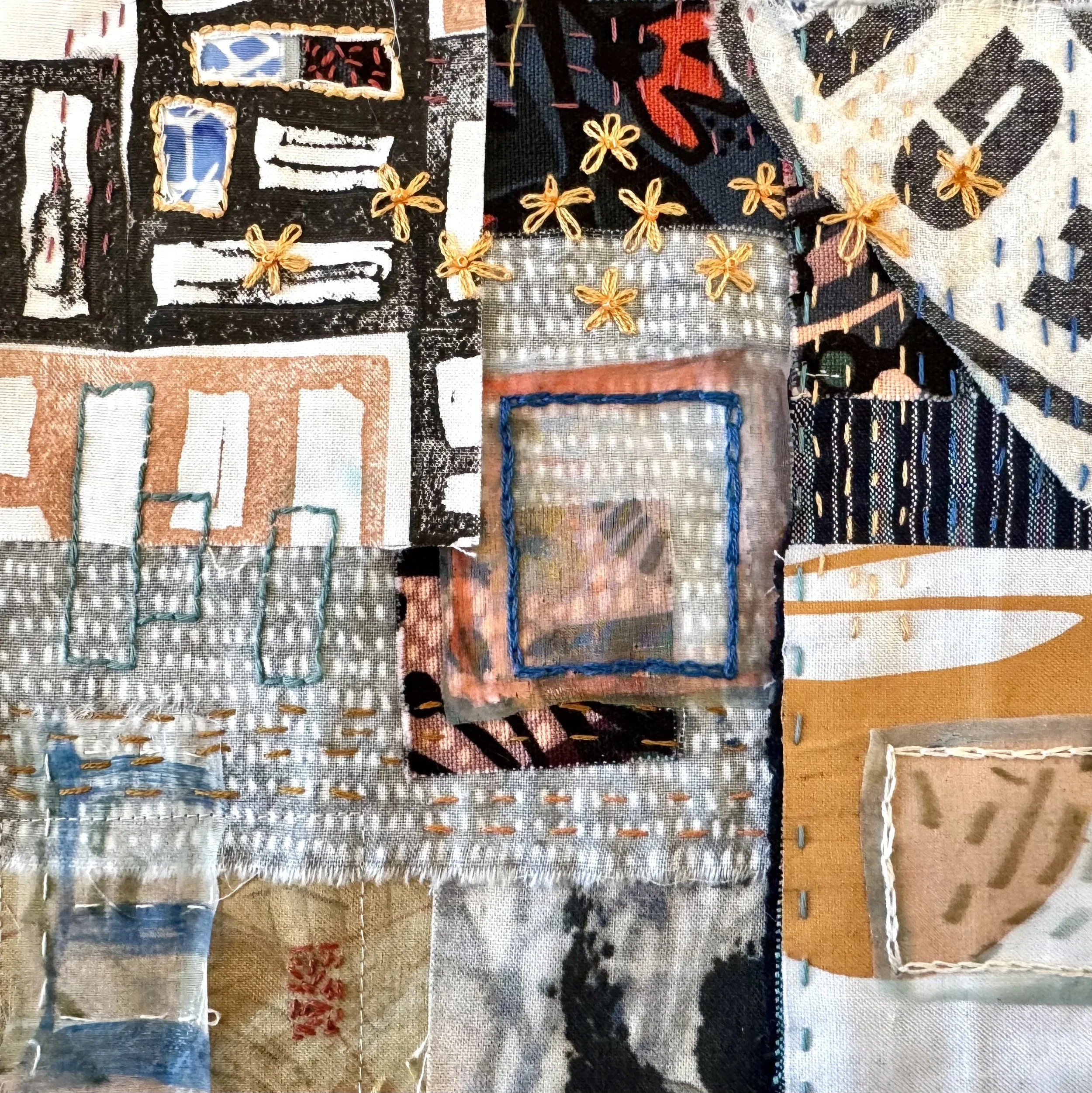 Using Mixed Media in Embroidery (Virtual)