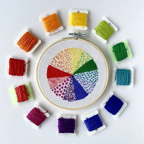 Color Theory for Embroidery Artists (Virtual)