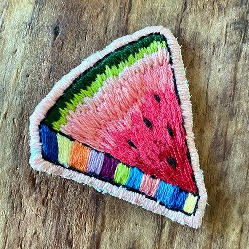 Beginner Embroidered Patch Workshop (In Person)