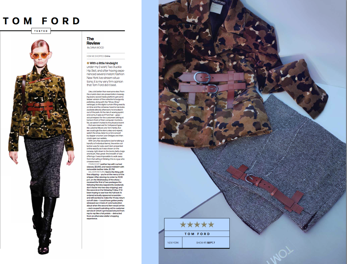 WWD Special Report: Instant Fashion