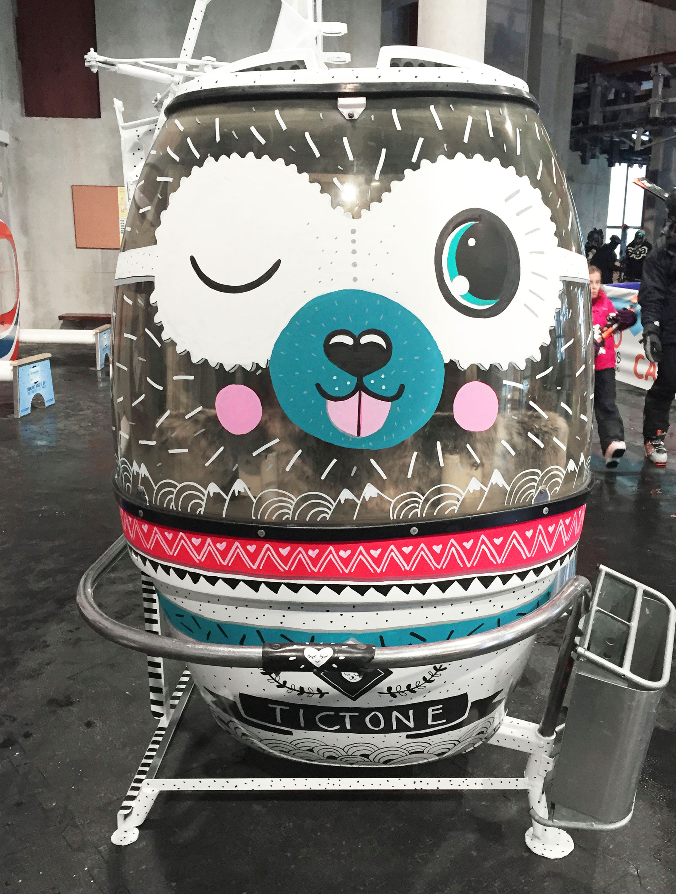 Live painting pour la marque POSCA aux N'PY CUP