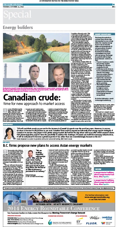 B.C. firms propose new plans to access Asian energy markets