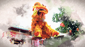 Images of Chinese New Year celebrations are part of the popular holiday greetings video RBC sends to clients and staff. supplied