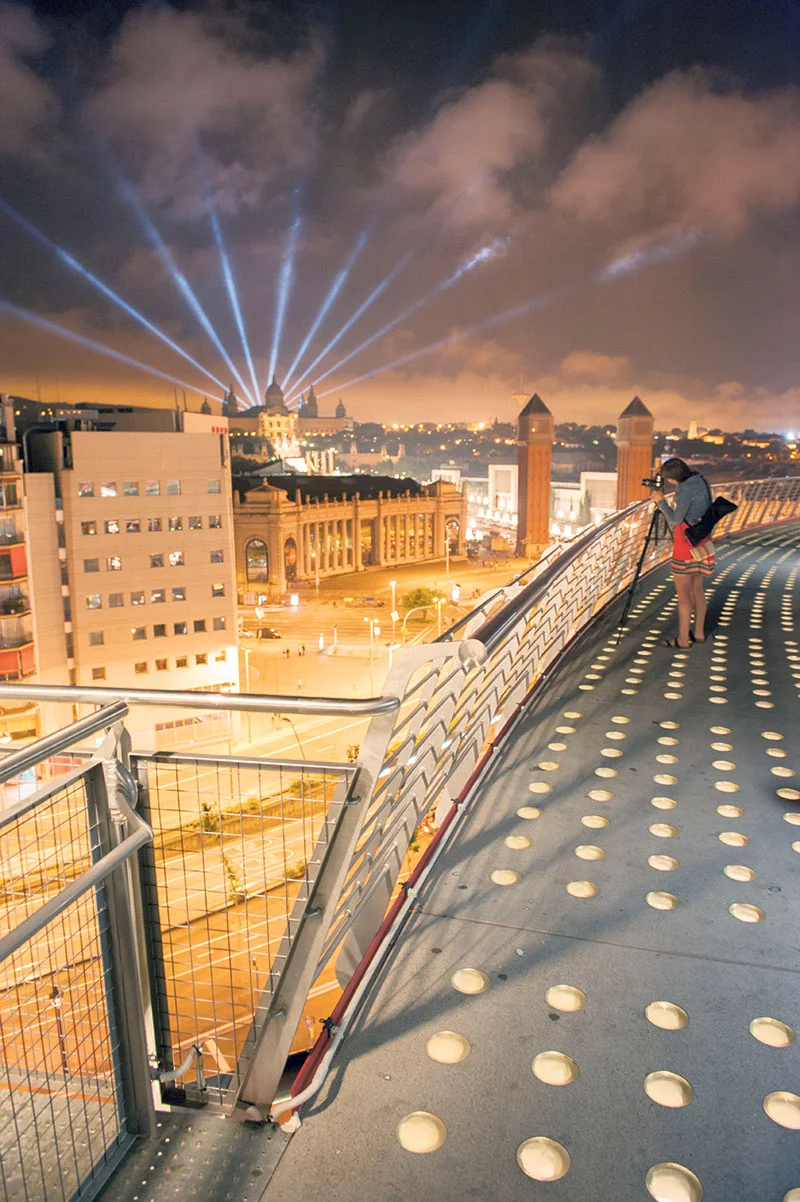 A Humber College creative photography diploma student takes in the sights of Barcelona, Spain. supplied