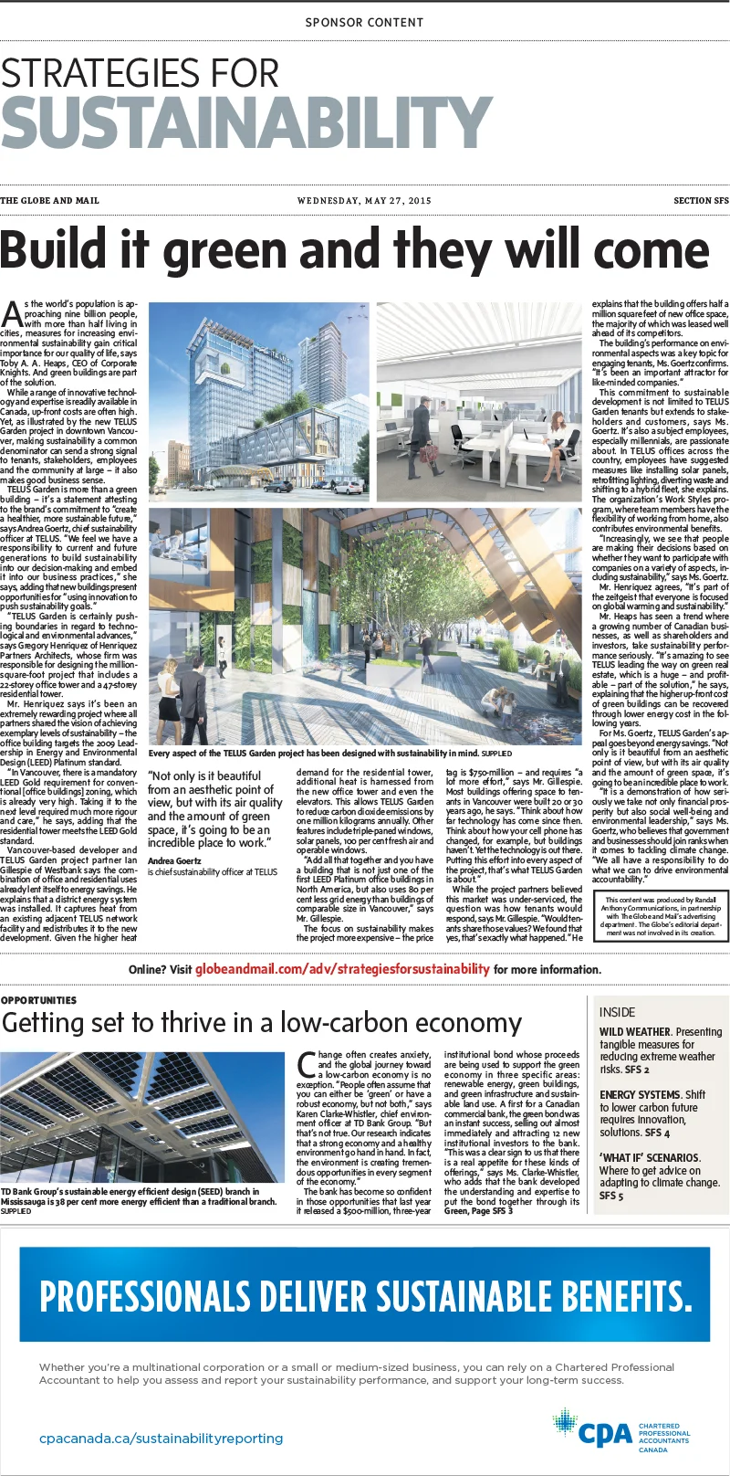 Build it green and they will come