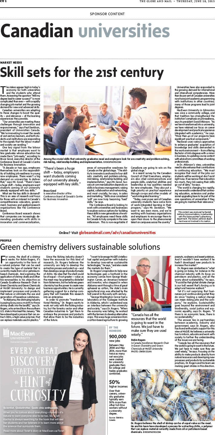Green chemistry delivers sustainable solutions