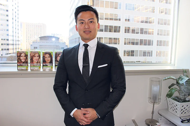 Keon Zhang, group product manager for the Garnier Haircolour brand at L’Oréal Canada, says great people plus a vibrant work atmosphere, training and skills development and employee perks are among the reasons he has chosen to build his career with the company. supplied