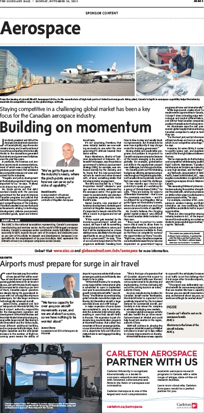 Building on momentum