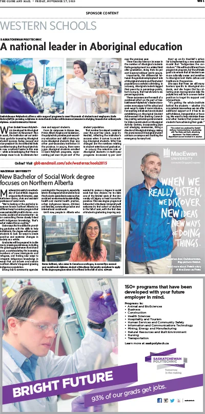 A national leader in Aboriginal education