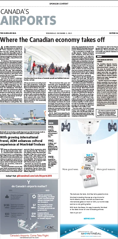 Where the Canadian economy takes off