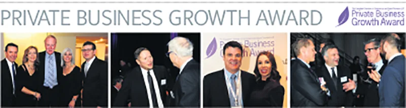 Nearly 200 guests gathered in Toronto on November 25 for the 2015 Private Business Growth Award. Global Relay earned top honours among 10 finalists. IMAGE COMMISSION