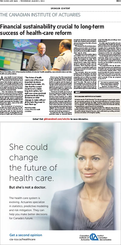 Financial sustainability crucial to long-term success of health-care reform