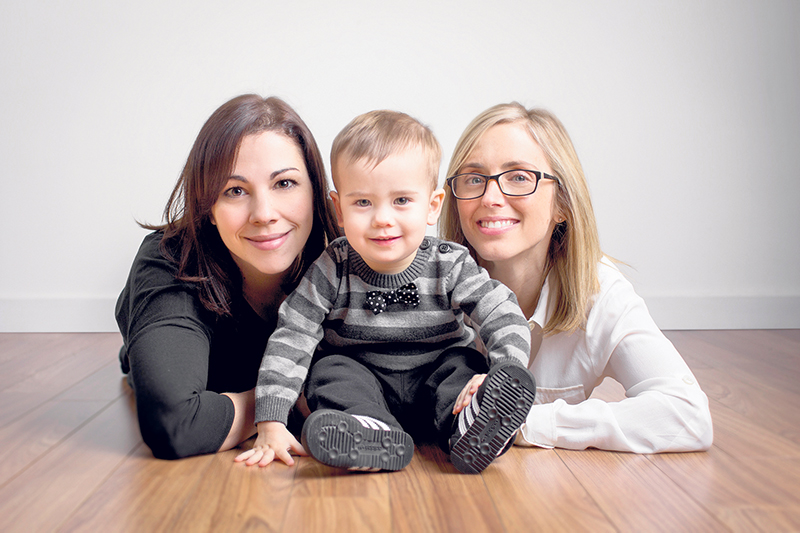 Mavreen David (left) and Shauna Gold (right) have found comfort and understanding in one another as they have both struggled with inflammatory bowel disease: Mavreen has Crohn’s disease and Shauna has ulcerative colitis. They both feel lucky to have found treatments that enable them to enjoy their family life. THEPAUHAUS.COM