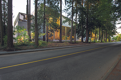 UBC’s Living Lab made it possible for the campus to reduce GHG emissions by 30 per cent below 2007 levels in 2015 – and the technology is scalable. Shown: UBC Bioenergy Research & Demonstration Facility. Don Erhardt