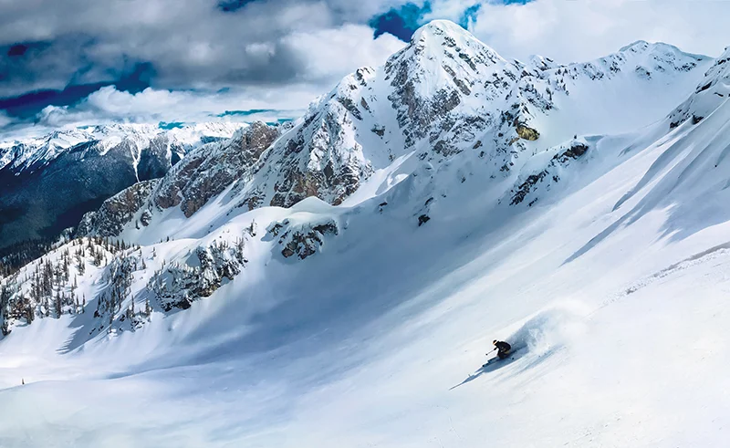 Ski resorts in British Columbia have teams of snow experts to ensure the slopes are always in the best possible condition. Ian Houghton