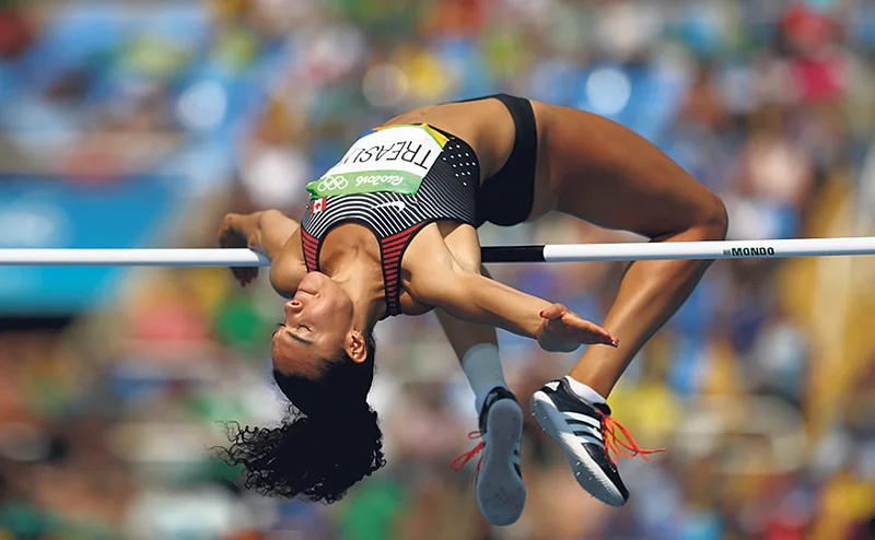 Appropriate therapies have enabled Alyxandria Treasure to live with Crohn’s disease keeping her symptoms in check and allowing her to perform at the level of an Olympic athlete and attend meets around the world. supplied