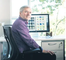 Prof. John Connolly, director of the Centre for Advanced Research in Experimental and Applied Linguistics at McMaster University. supplied